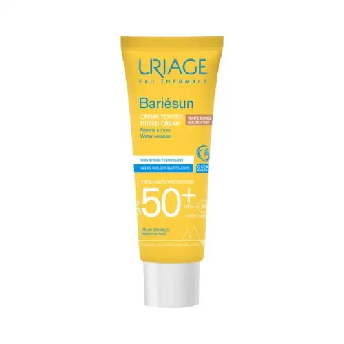 URIAGE - Bariésun Crème Teintée Dorée Très Haute Protection SPF50+ 50 ml
