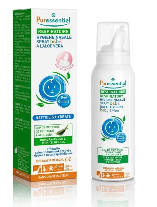 Hygiène Nasale Spray Bébé 120ml