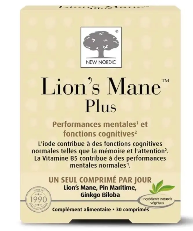 Lion's Mane Plus 30 Comprimés