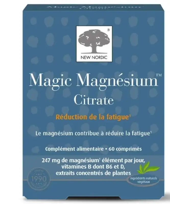 Magic Magnésium Citrate 60 Comprimés