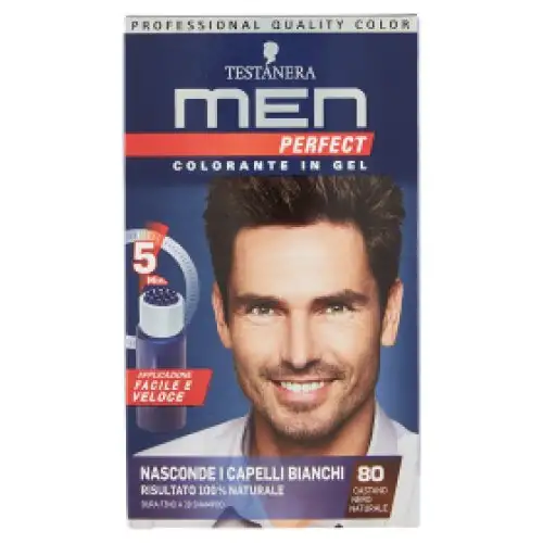 HOMME PERFECT 80 NOIR MARRON