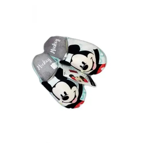 Babouche enfant Disney Mickey vert d'eau Sz. 30/31