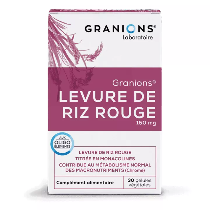 Levure de Riz Rouge 150mg Granions