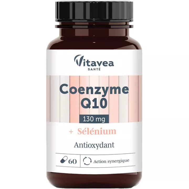 Vitavea Coenzyme Q10 + Sélénium Antioxydant 60 gélules