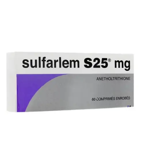 Sulfarlem S 25 mg (60 comprimés)