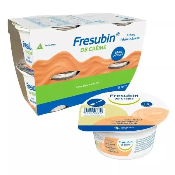 Fresubin DB Crème Pêche Abricot (4 x 200g)