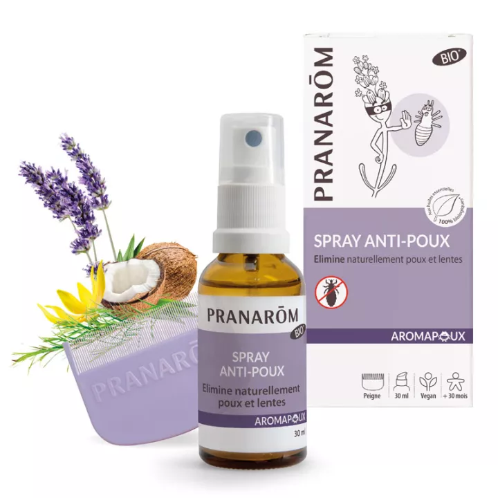 AromaPoux Spray anti-poux Bio 30 ml Pranarom