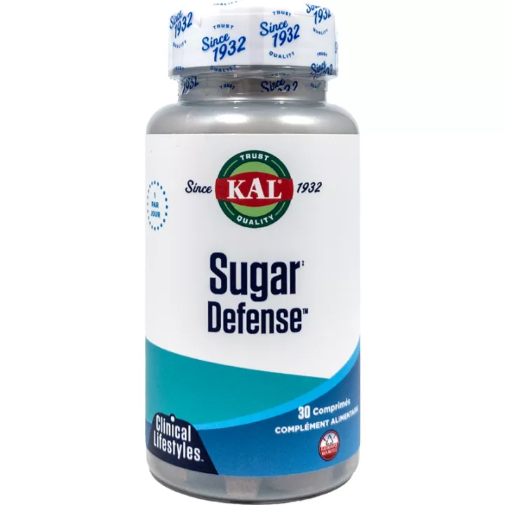 Sugar Défense KAL Régulation Glycémie 30 Comprimés