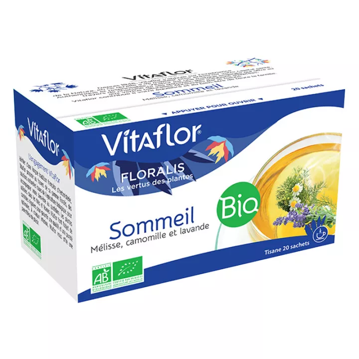 Vitaflor Floralis Tisane Sommeil Bio 20 sachets