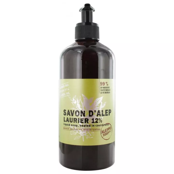 Tadé Savon Alep Liquide 12% Laurier