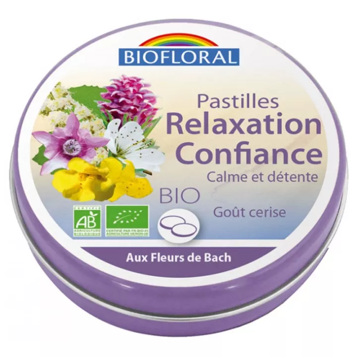 Biofloral Sans Alcool Pastilles Confiance en Soi 50g