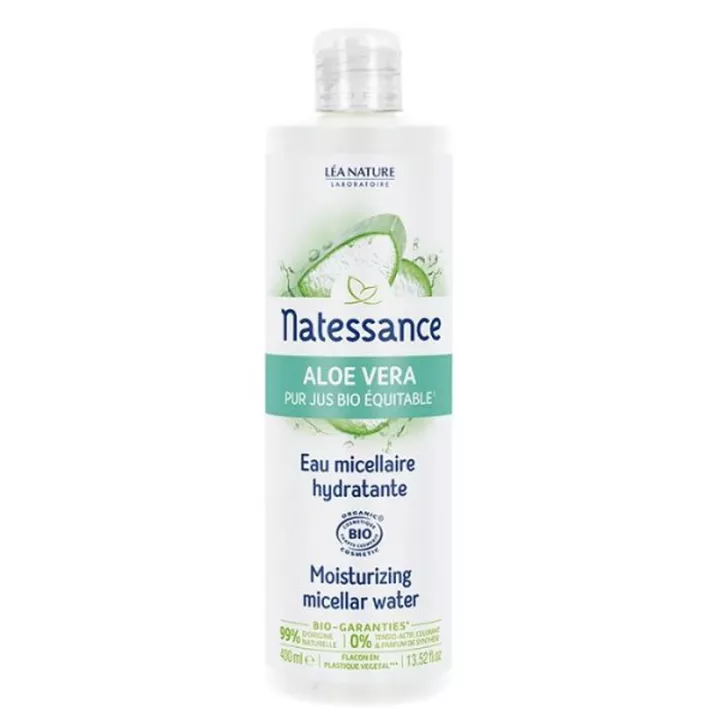 Natessance Aloe Vera Bio Eau Micellaire Hydratante 400 ml