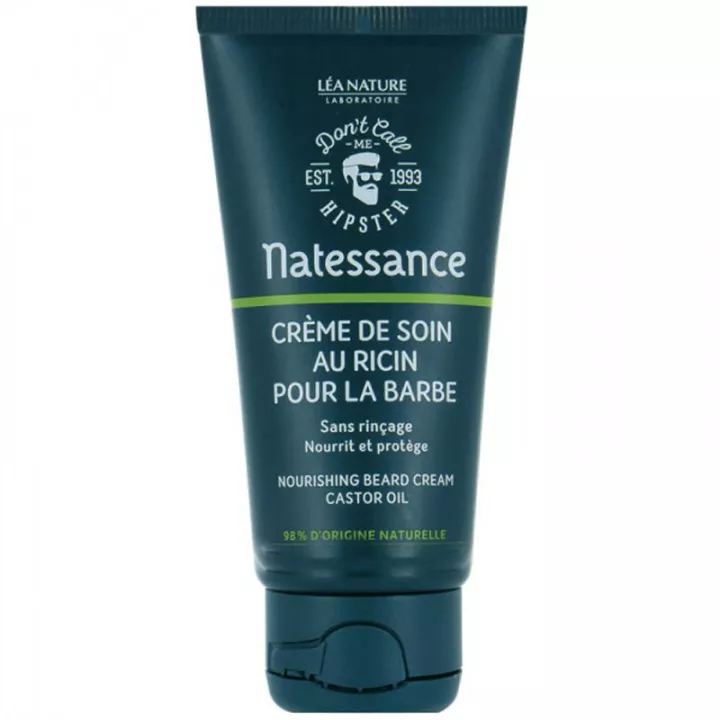 Natessance Ricin Crème de Soin pour la Barbe 50 ml*