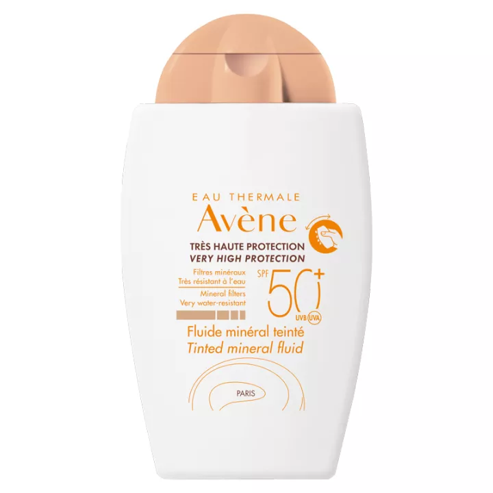 Avène Solaire Fluide Minéral Teinté SPF50+ 40 ml