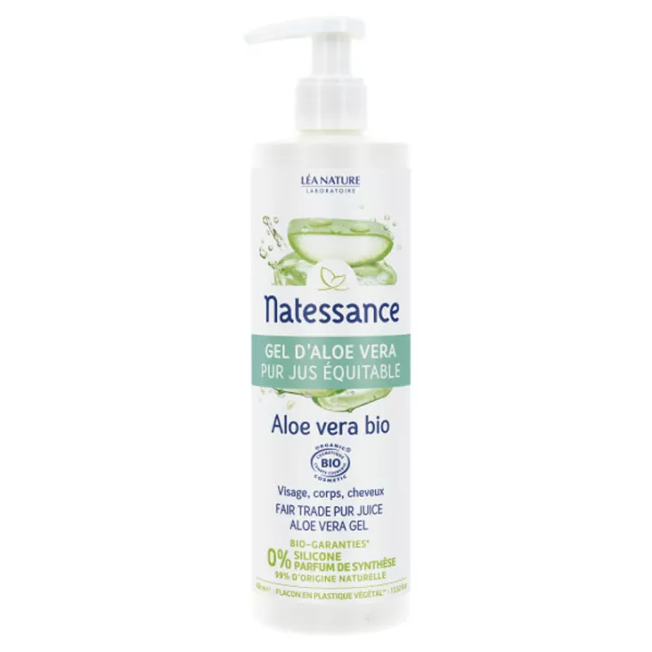 Natessance Gel d'Aloé Vera Bio 400 ml