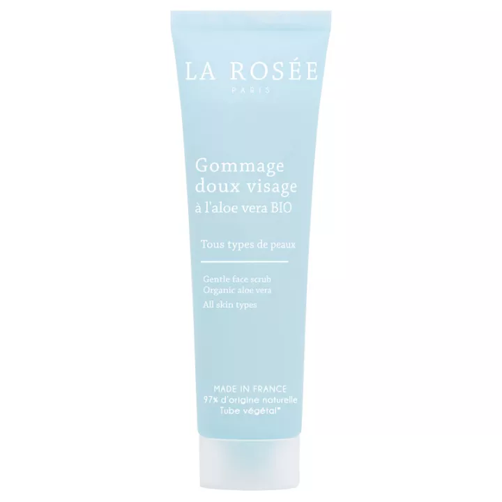 La-Rosée Gommage Doux Visage à l'aloe Vera Bio