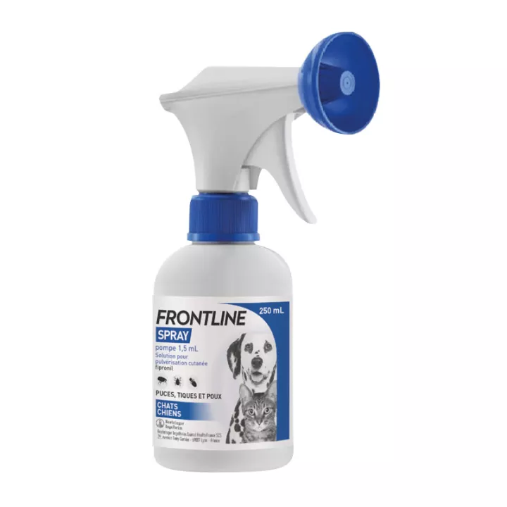 Frontline Spray Pompe Chats Chiens 250 ml
