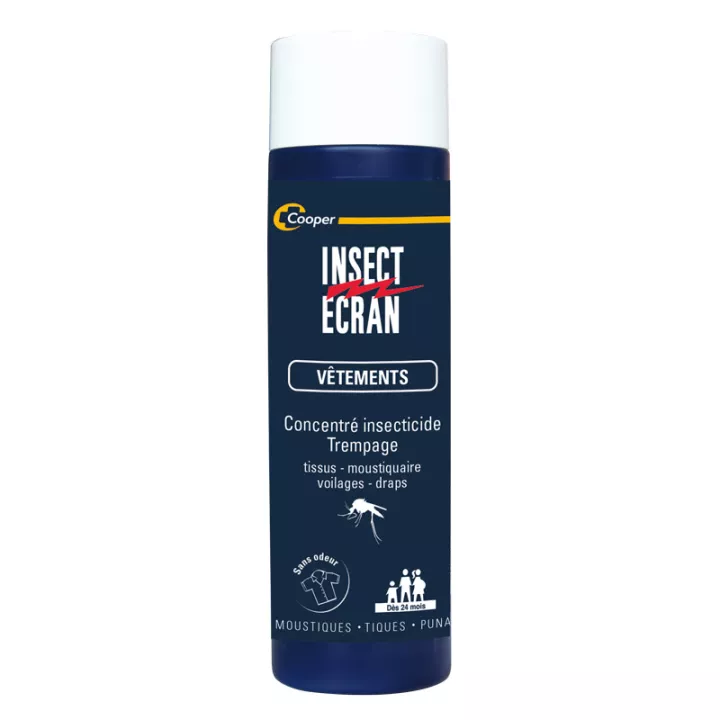 Insect Ecran Vêtements Solution Anti-Moustique Pour Trempage 200 ml