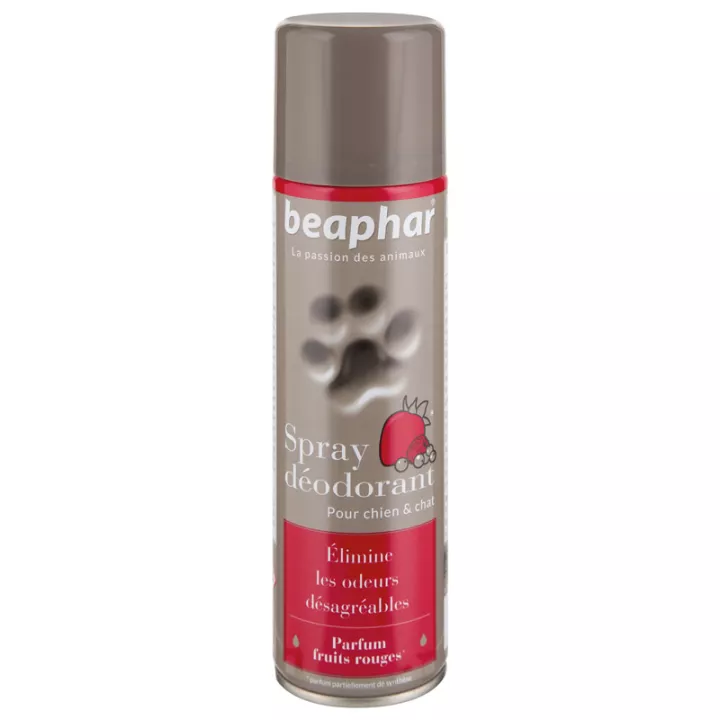 Beaphar Spray Déodorant parfum fruits rouges 250ml