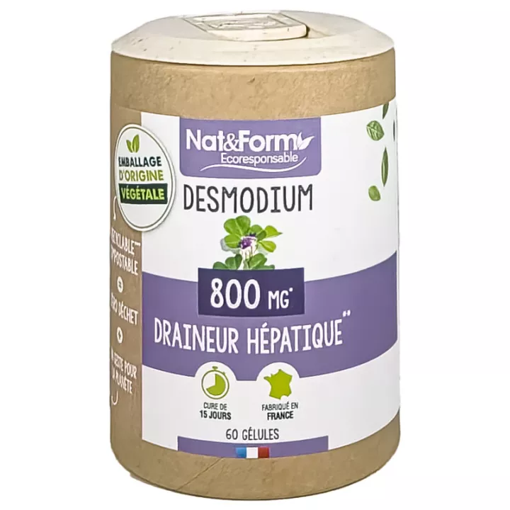 Nat & Form Desmodium 60 Gélules Eco
