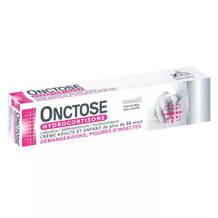 Onctose Hydrocortisone Crème Tube 30 G