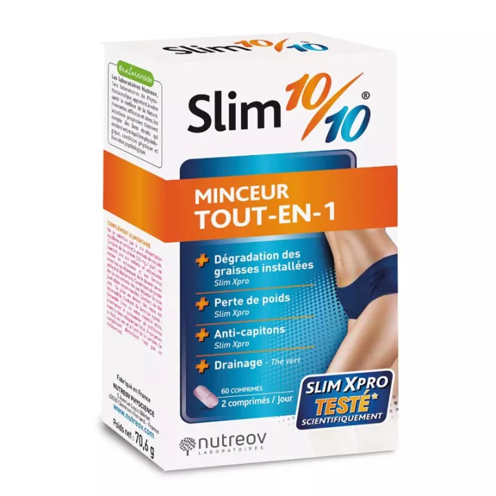 Slim 10/10 Minceur Tout-En-1 60 comprimés*