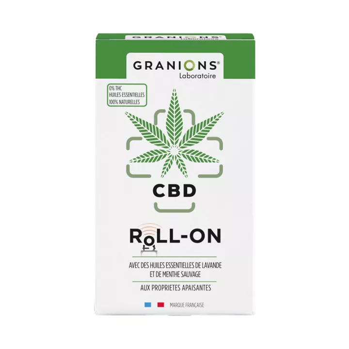 CBD Roll On Apaisant Granions 5 ml*