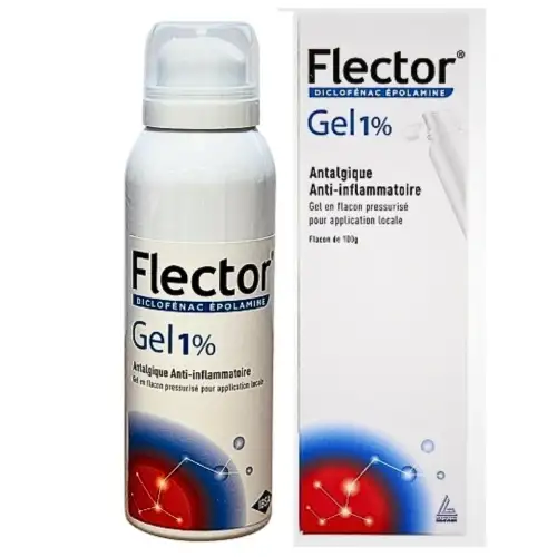 FLECTOR Gel 1% Anti-inflammatoire et Tendinite - Flacon 100g