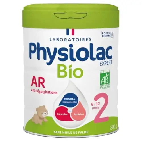 PHYSIOLAC BIO AR (Anti-régurgitations) 2er AGE  (800 gr)