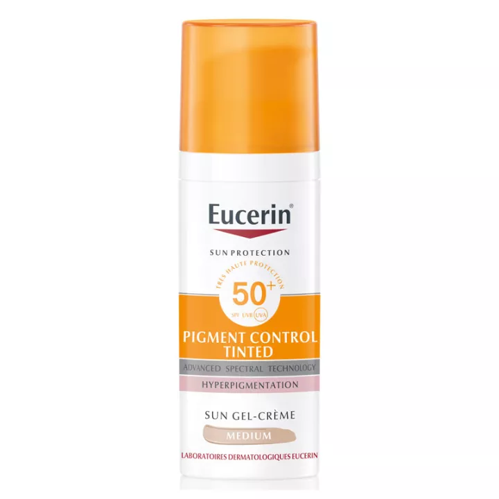 Eucerin Sun Pigment Control Gel Crème Teintée SPF50+