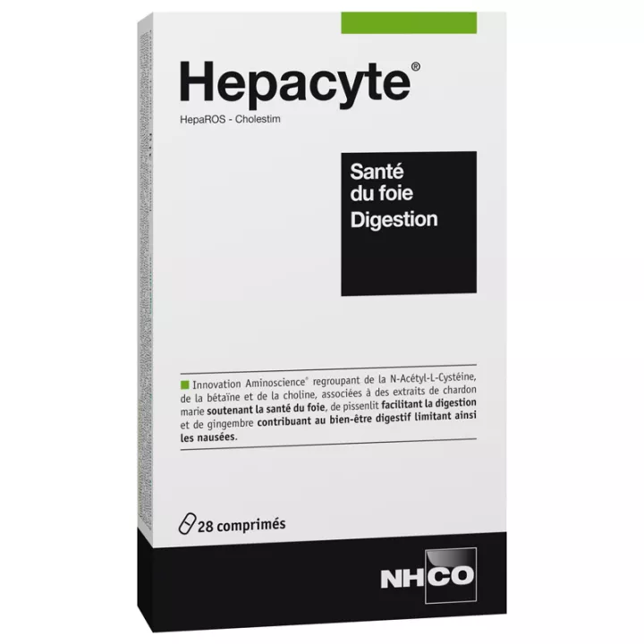 NHCO Hepacyte Santé du Foie Digestion 28 comprimés