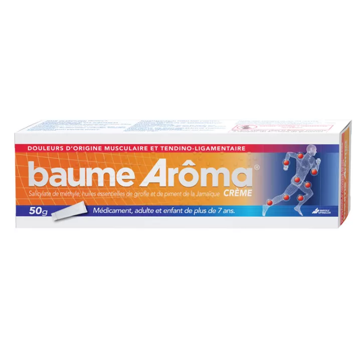 Baume Arôma Crème Antalgique Tendinite Ligaments Tube 50 g