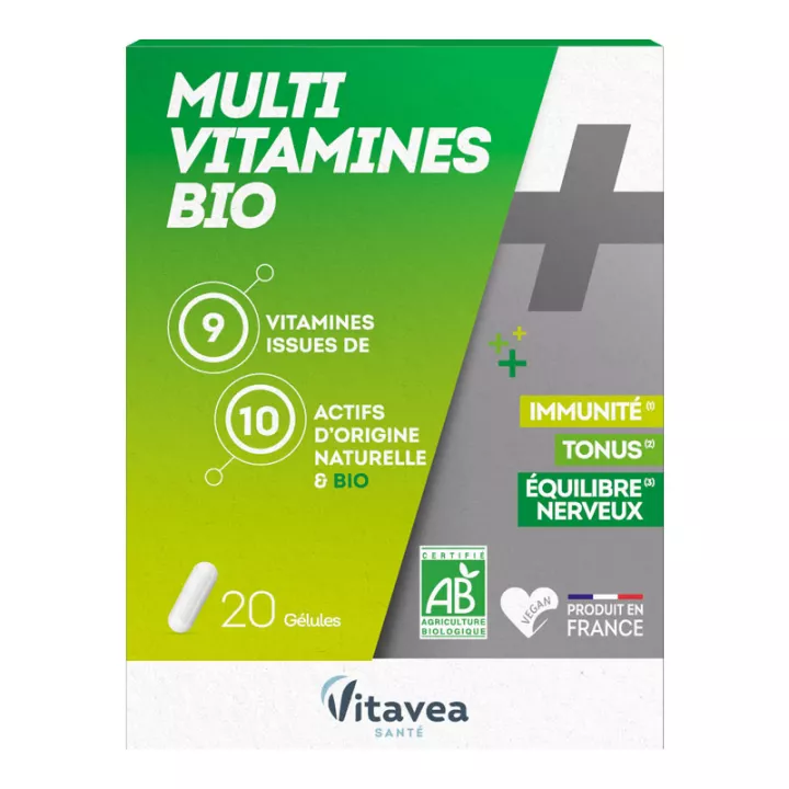 Vitavea Multi Vitamines Bio 20 Gélules