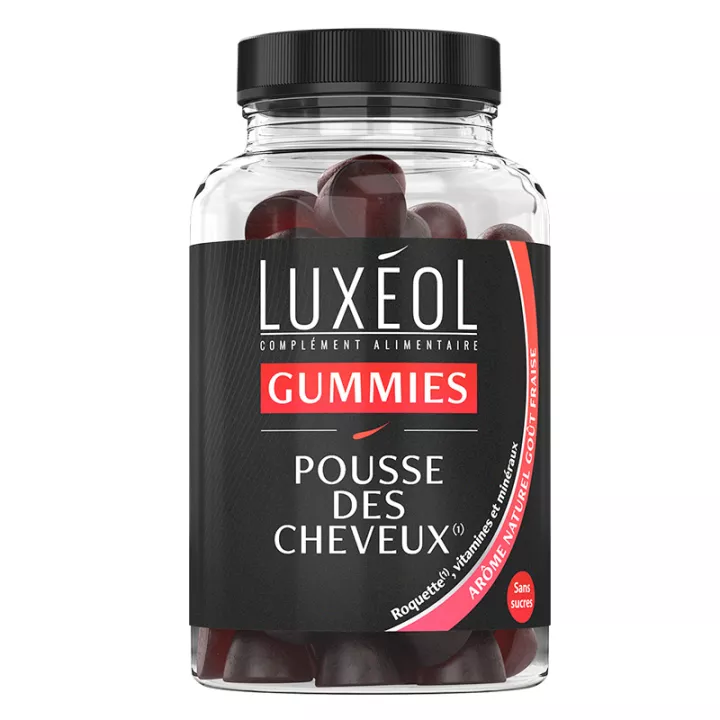 Luxéol Gummies Pousse des Cheveux 60 gommes