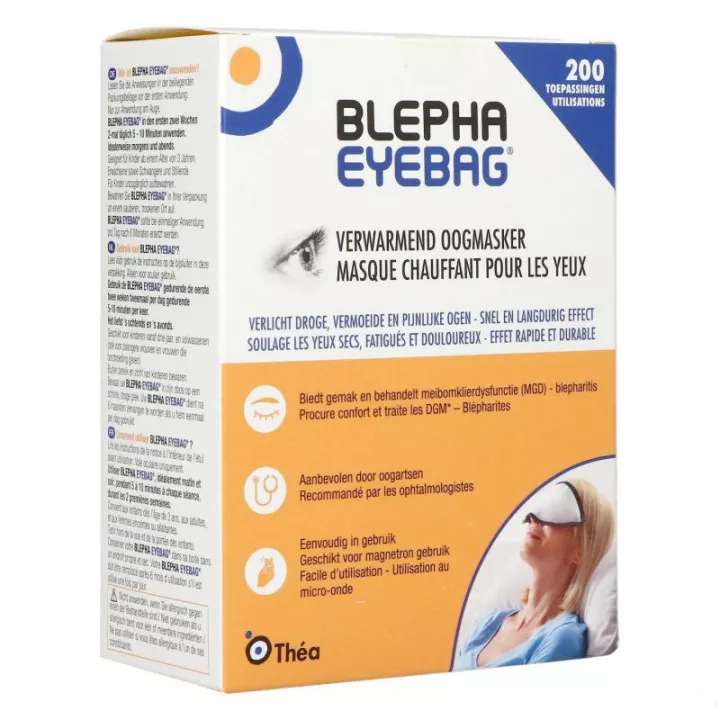 Blepha Eyebag Masque Chauffant Yeux Réutilisable