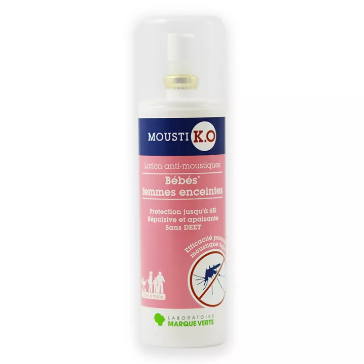 Mousti KO Lotion Bébé Dès 6 mois Femmes enceintes 250ml*
