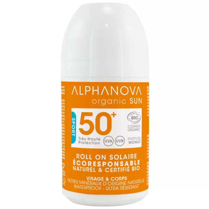 Alphanova Organic Sun Roll On Solaire Bio 50 ml