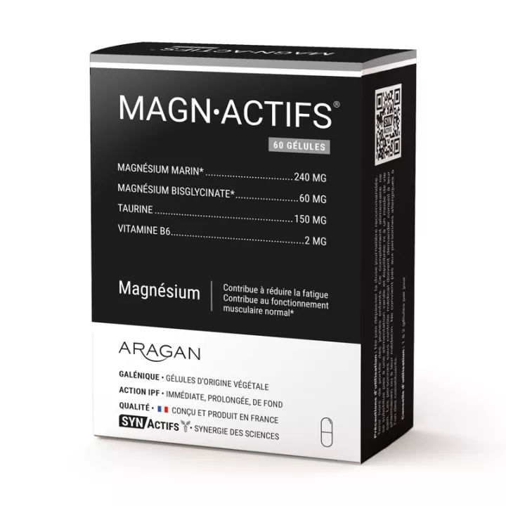 Synactifs Magnactifs Magnésium 60 gélules
