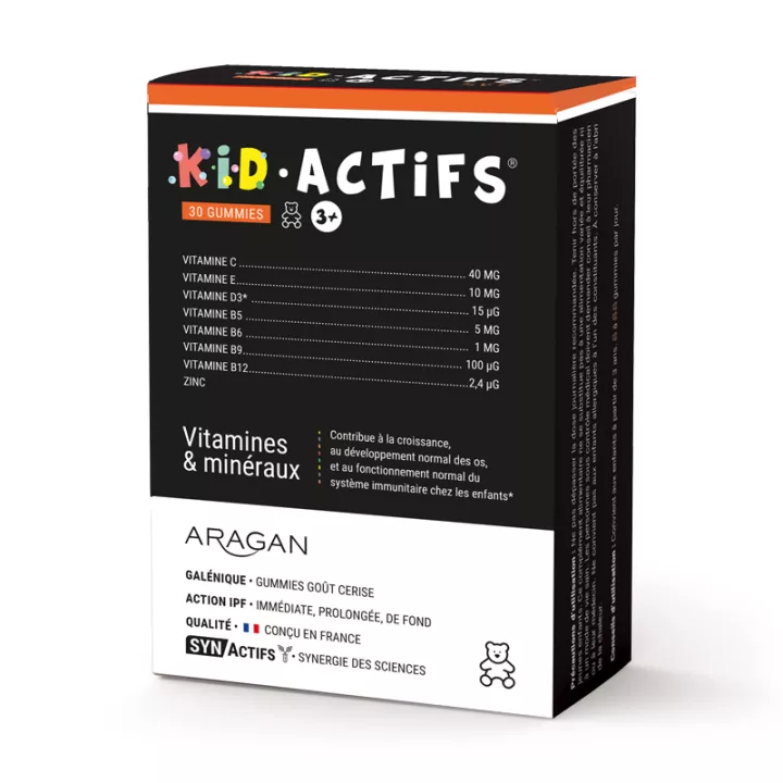 Synactifs Kidactifs 30 gummies Ourson
