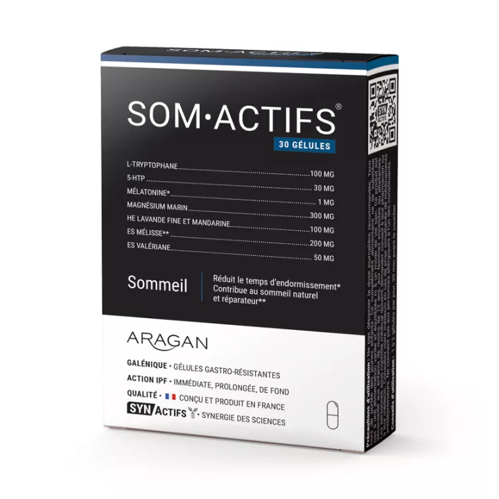 Somactifs Synactifs Sommeil 30 gélules