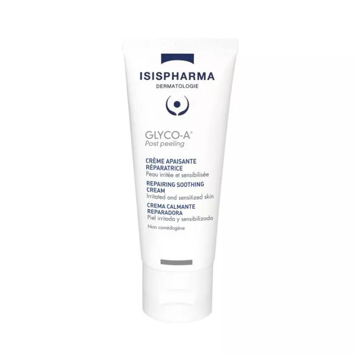 Isispharma Glyco-A Post Peeling Crème Apaisante Réparatrice 40 ml