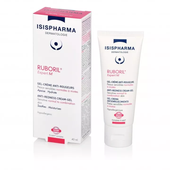 Isispharma Ruboril Expert M Gel Crème Anti-Rougeurs 40 ml