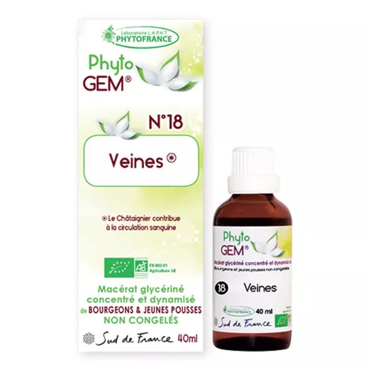 Phytofrance Phyto'gem Veines N° 18 40 ml