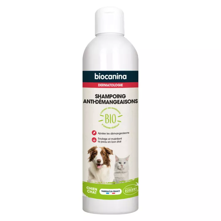 Biocanina Bio Shampoing Anti-Démangeaisons Chien et Chat 240 ml