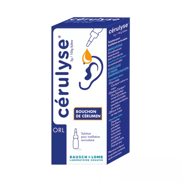 Bausch+Lomb Cérulyse Bouchon de Cérumen 10 ml