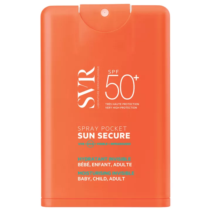 SVR Sun Secure Spray Pocket Hydratant Invisible SPF 50+ 20 ml