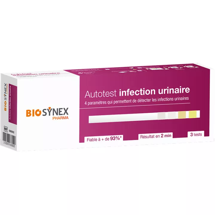 Biosynex Pharma Autotest Infection Urinaire 3 tests