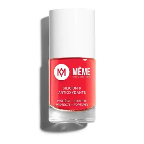 MEME Cosmetics - Vernis à ongles Silicium et Antioxydants - Corail 10ml