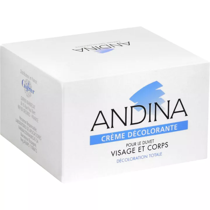 Andina Crème Décolorante Duvet Gifrer 30 ml