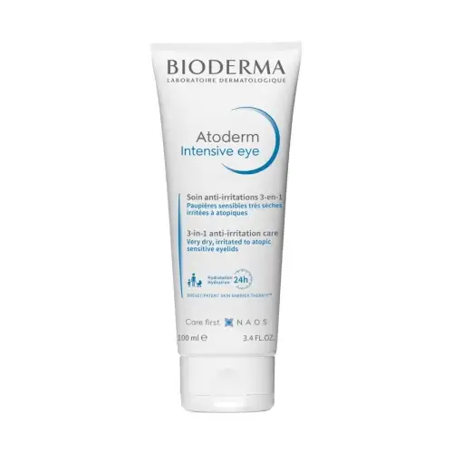BIODERMA - Atoderm Intensive Eye 3 en 1 Yeux Irrités & Secs - 100ml